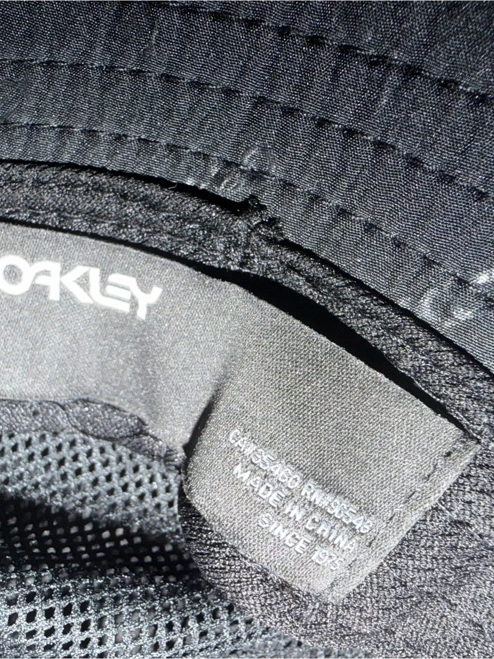 Oakley Black Mesh-Lined Bucket Hat